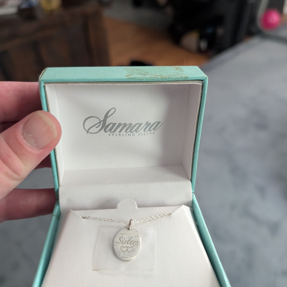 Sterling Silver 'Sisters' Necklace